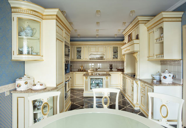 кухни в стиле барокко фото