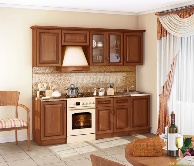 кухонная мебель для маленькой кухни столплит