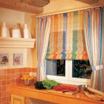 римские шторы на кухню фото