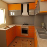 кухни оранжевого цвета фото