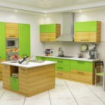 кухня оливкового цвета фото