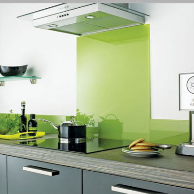 оливковый цвет в интерьере кухни