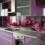 кухни фиолетового цвета