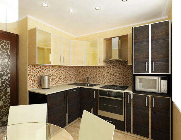 Дизайн современной планировки кухни 9 кв. метров (76 реальных фото)